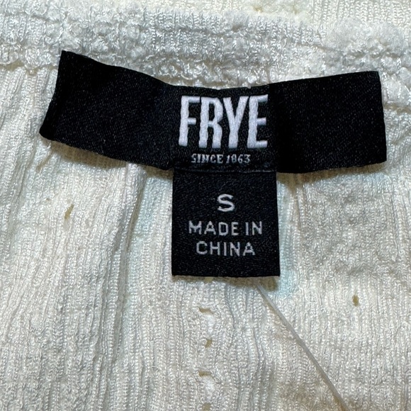 Frye Peasant Style Textured Long Sleeved Blouse - Picture 9 of 11